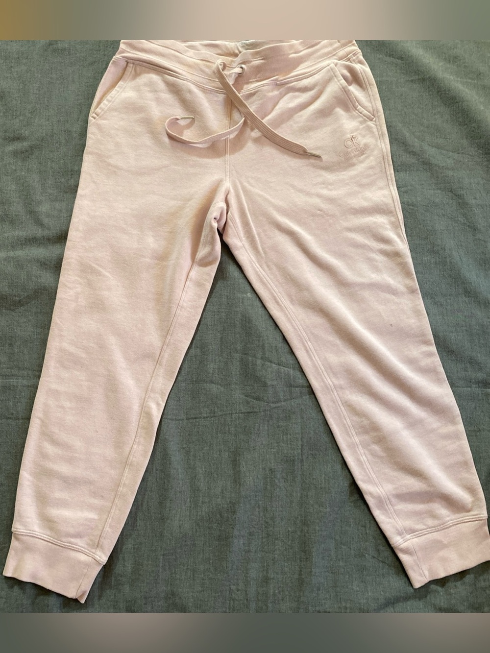 Light pink/purple Calvin Klein joggers. Women’s size Large lounge casual pants